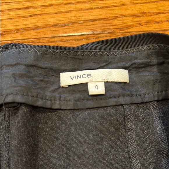 Vince dark gray wool Women's Skirt, size 4 - Picture 2 of 5